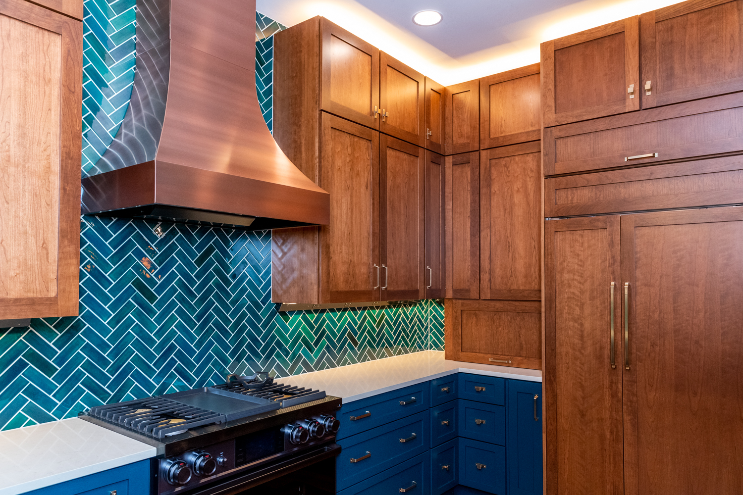 peacock-kitchen-floating-shelves - image Haas-Reno-63 on https://www.flatironsconstruct.com